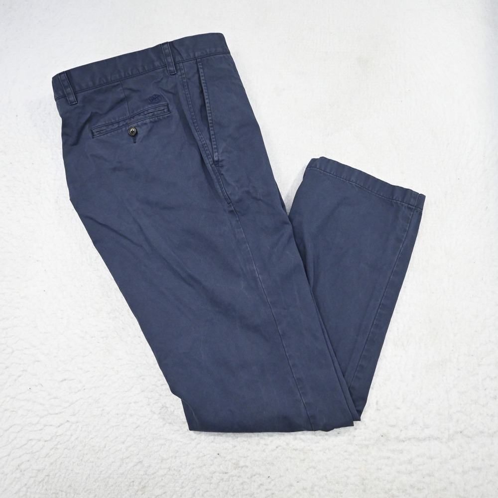 Southern Tide Chino Pants Mens 33x31** Classic Fit Navy Blue Skipjack Pima Modal